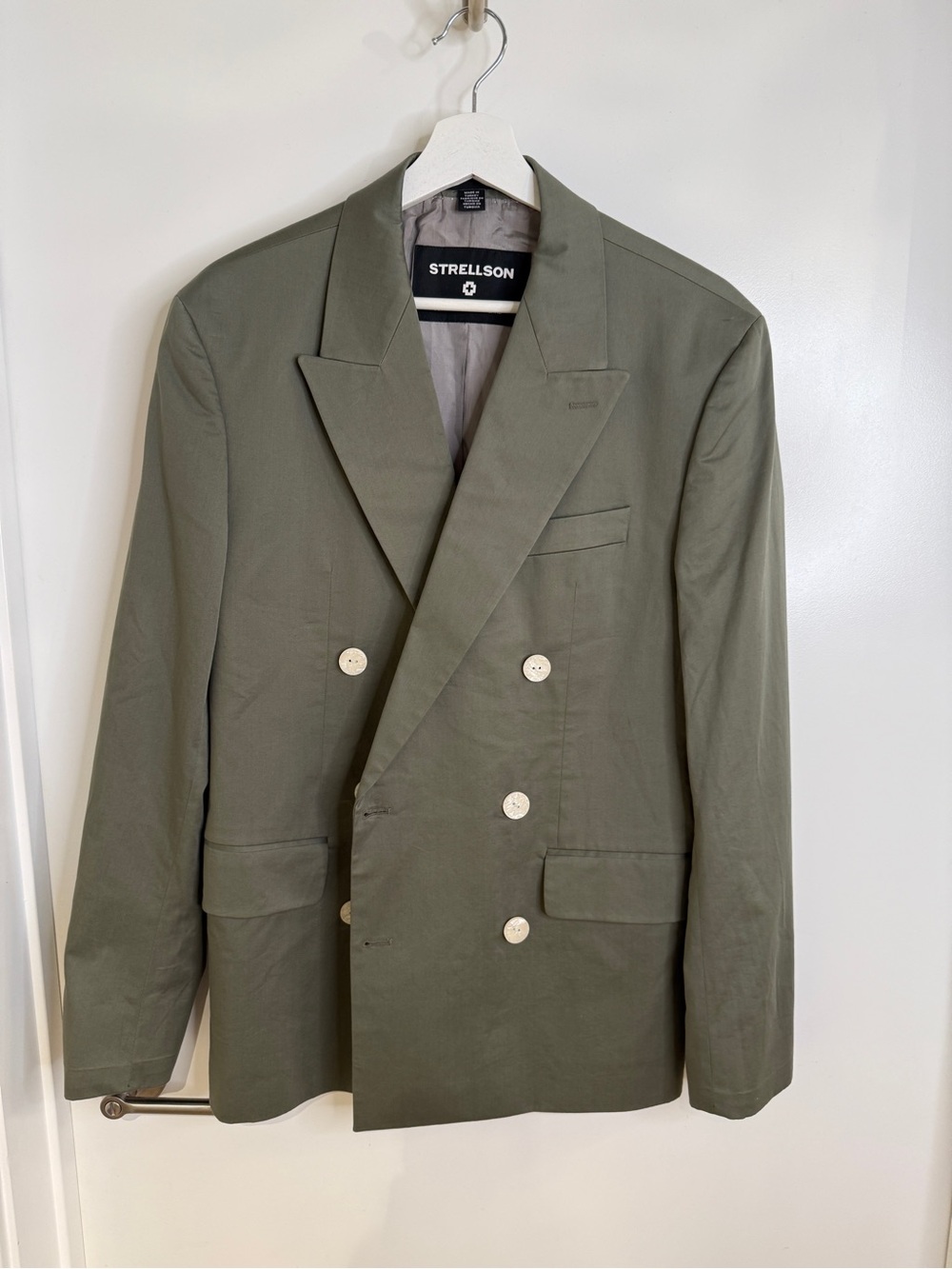 Strellson Double-Breasted Jacket Cotton